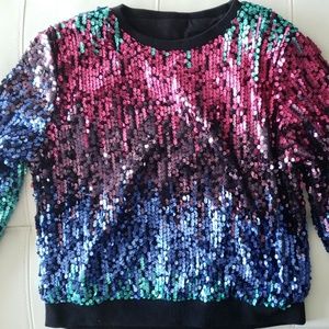 Sequin Sweat shirt